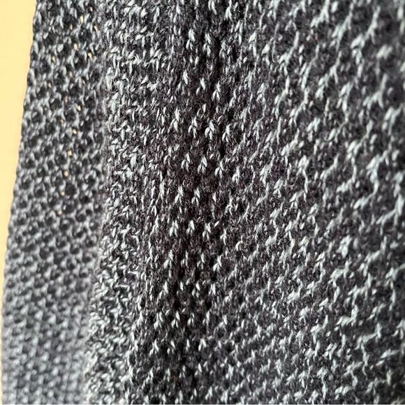 J. Jill Wool Blend Blue Knit Duster Cardigan Sweater with Tassel Ties Size Small - Picture 8 of 12